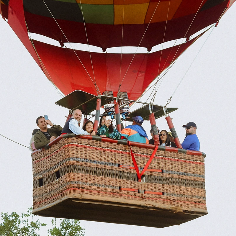 Balonismo em Grupo - Damata
